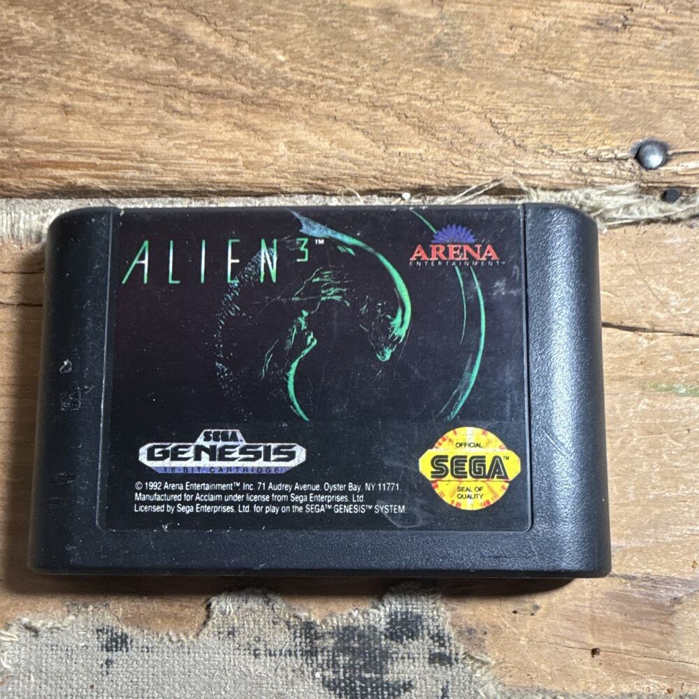 Alien 3 Alien Series (Sega Genesis) 1992 Arena Entertainment